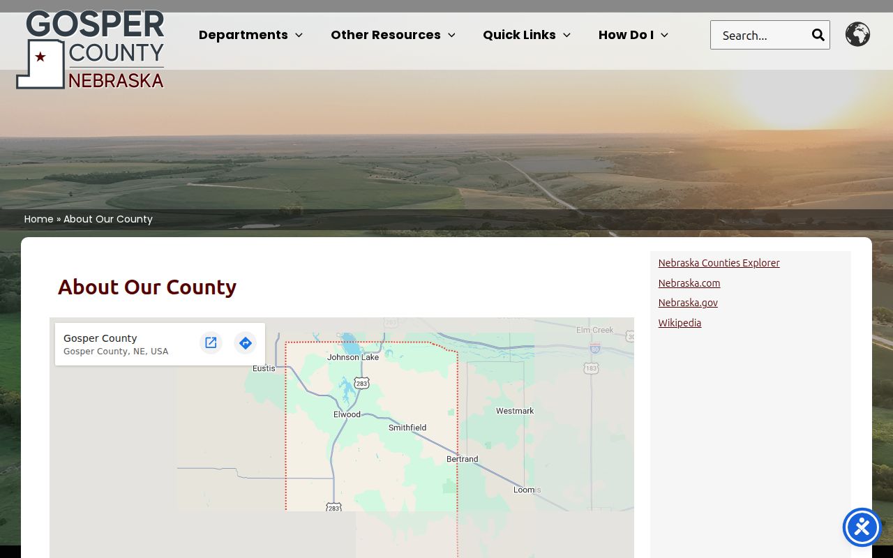 Gosper County criminal records courthouse history